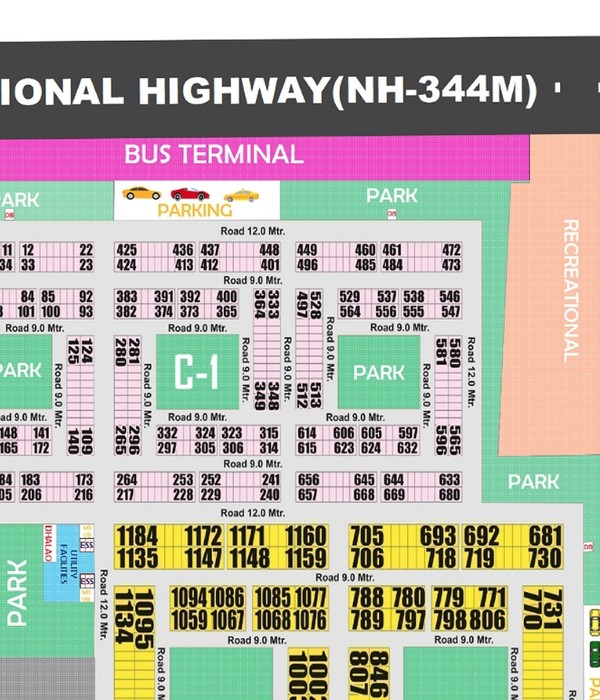 Rohini Sector 37 Plot for Sale - C1 | 570c Park Facing