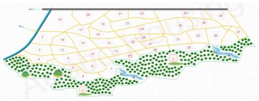 Upcoming DDA's Zone N Sector Delineation Map