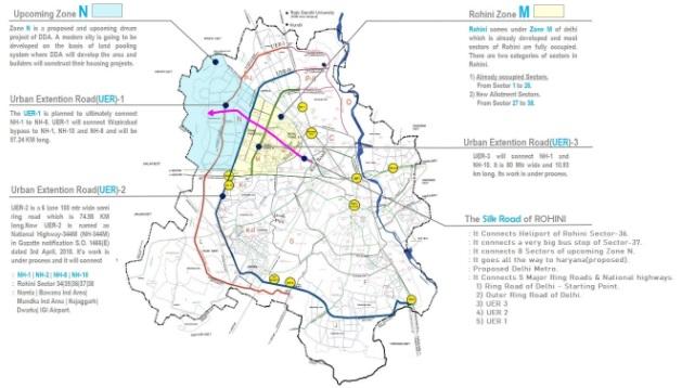 Urban Extenstion 1|2|3 Layout map